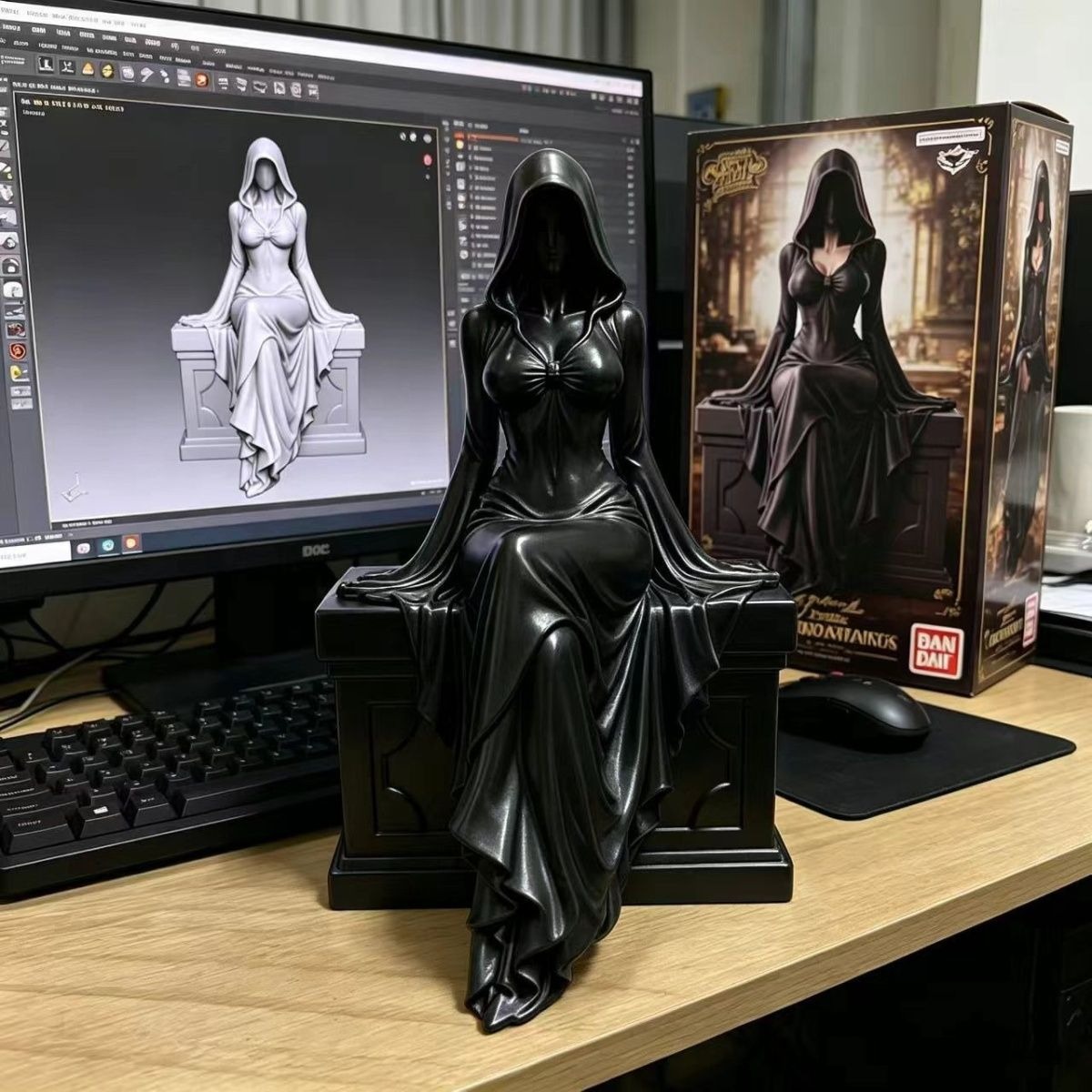 3D Printing Ghosting - تمثال مطبوع ثلاثي الأبعاد لملكة الأشباح