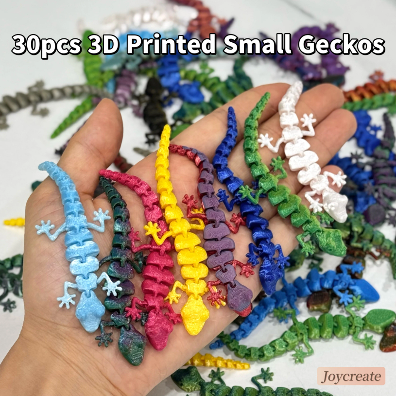3D Printing Household Items - مجموعة من 30 قطعة من الزواحف