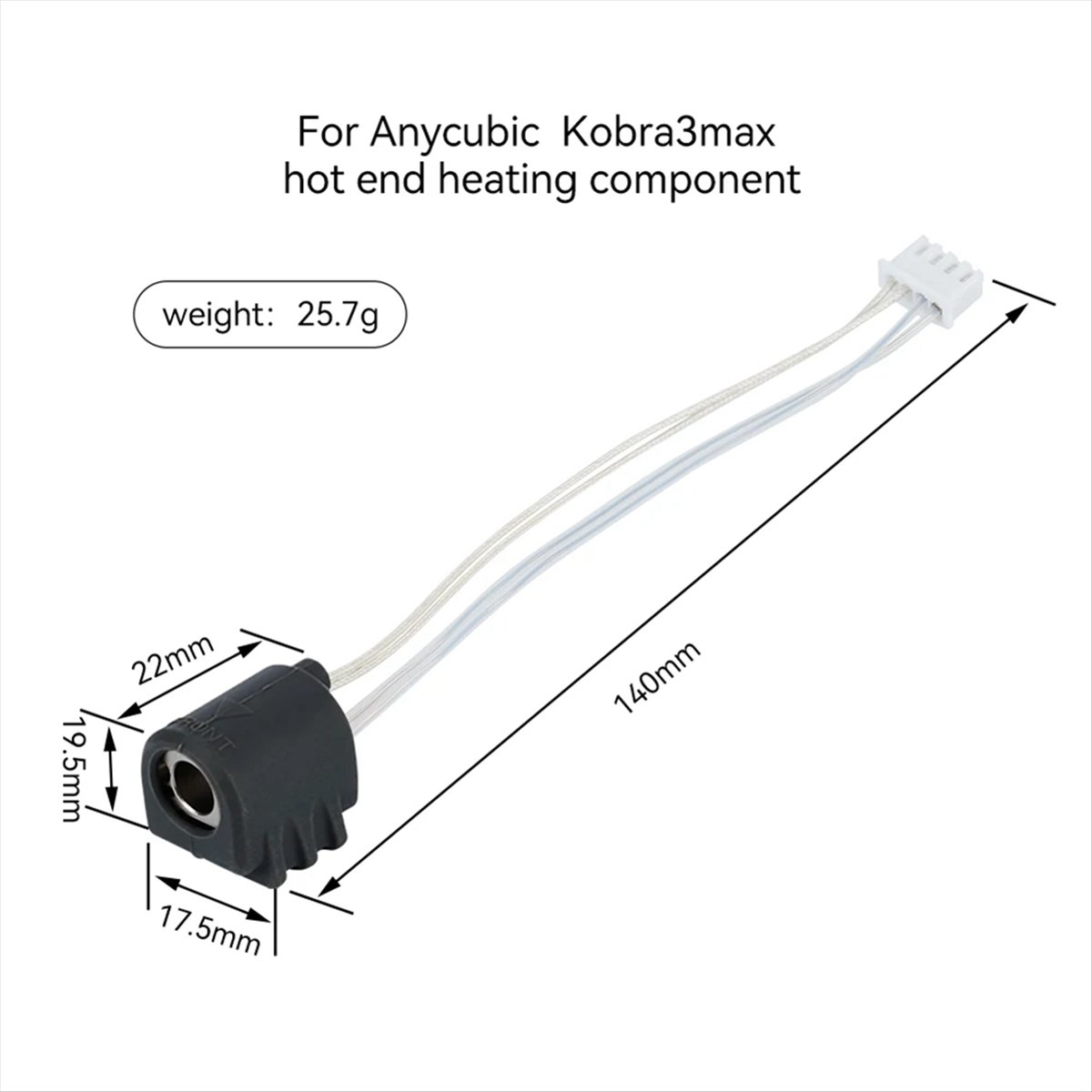 Nozzle 0.4Mm Hardened - A64I لـ 3 ماكس هوت إند،
