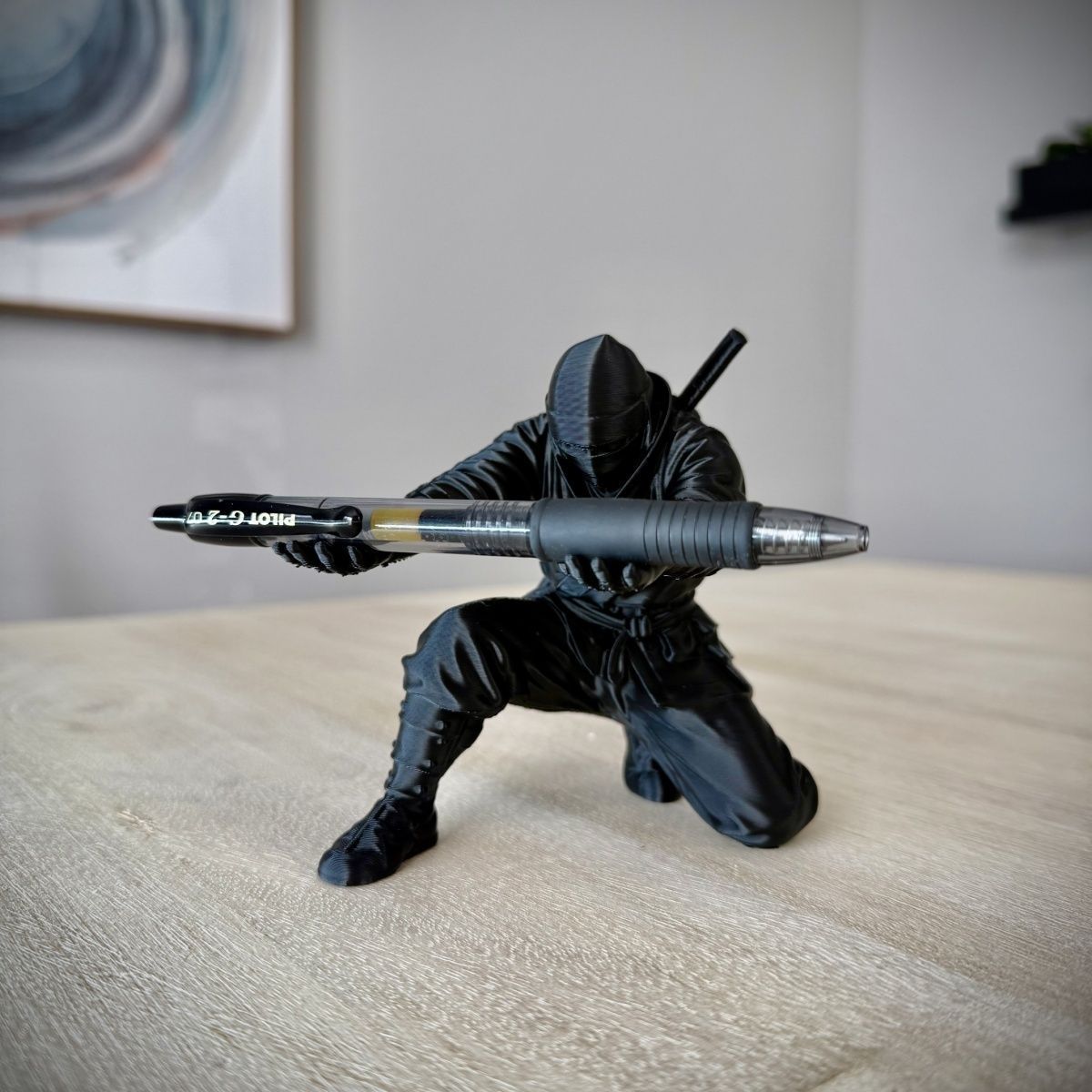 3D Printing Pen For Adults - حامل أقلام على شكل نينجا مطبوع
