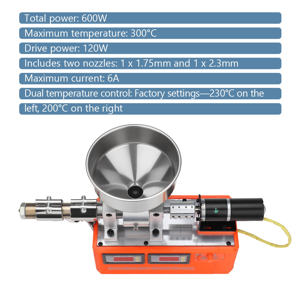Petg Filament - آلة بثق البلاستيك الصغيرة ذات اللولب