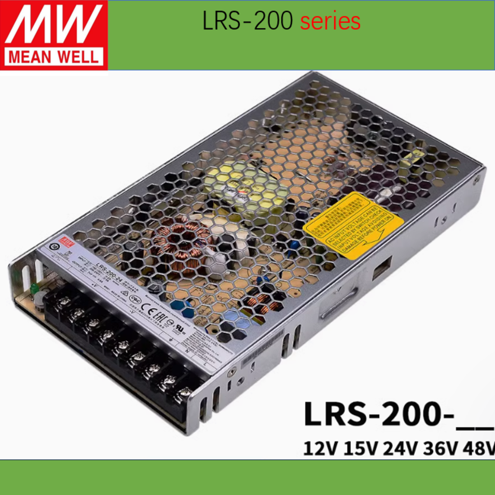 3D Printer Power Supply - محول طاقة MEAN WELL LRS-200 أصلي