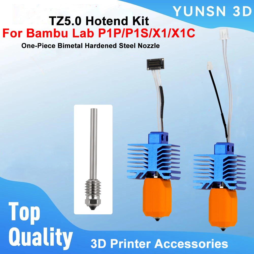 Nozzle 0.4Mm Hardened - طقم هوت إند TZ5.0 لطابعات Bambu