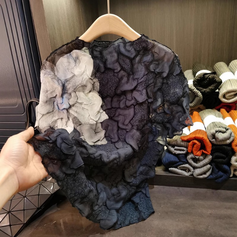 3D Printing On Fabric - مياكي مطوي تي شيرت 2025 الصيف