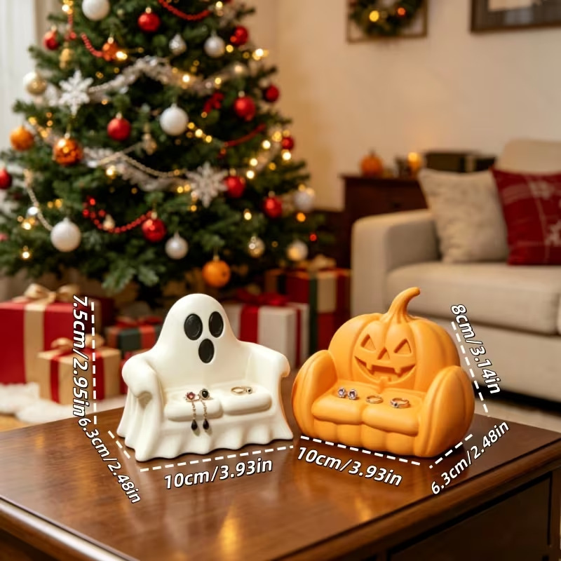 3D Printing Ghosting - حامل مجوهرات على شكل شبح مطبوع