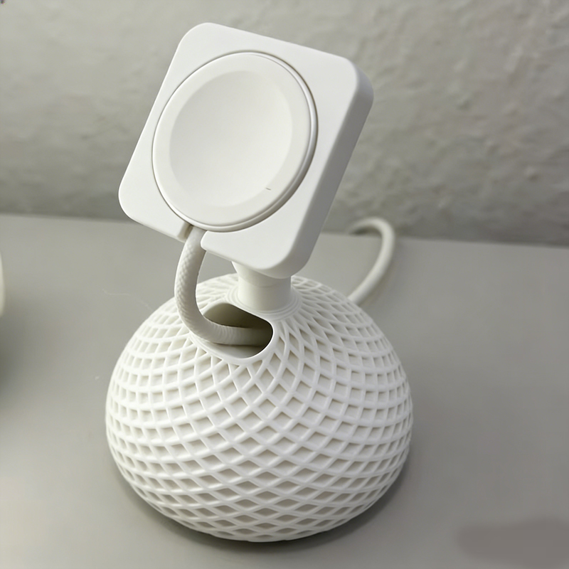 3D Printing Watch - قاعدة زخرفية لساعة أبل بتصميم آي