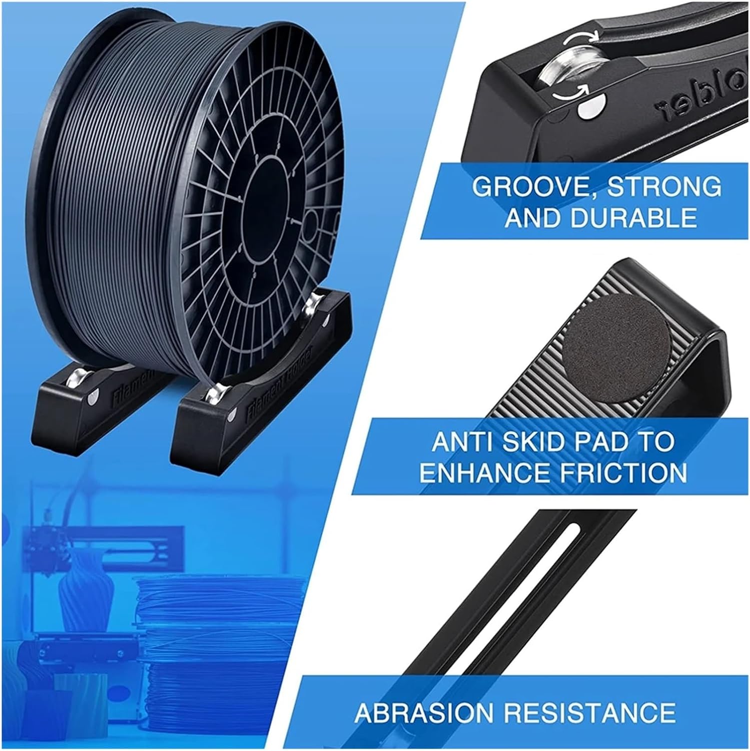 Petg Filament - حامل بكرة خيوط الطباعة ثلاثية الأبعاد