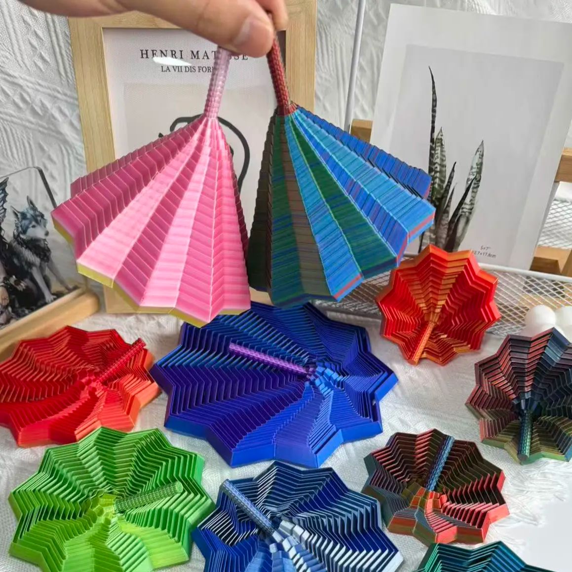 3D Printing Household Items - قطعة واحدة من نحت سداسي الشكل