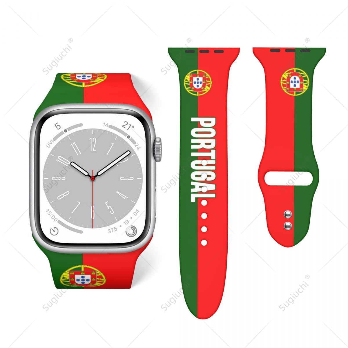 3D Printing Watch - للجنسين البرتغال العلم ثلاثية الأبعاد الطباعة