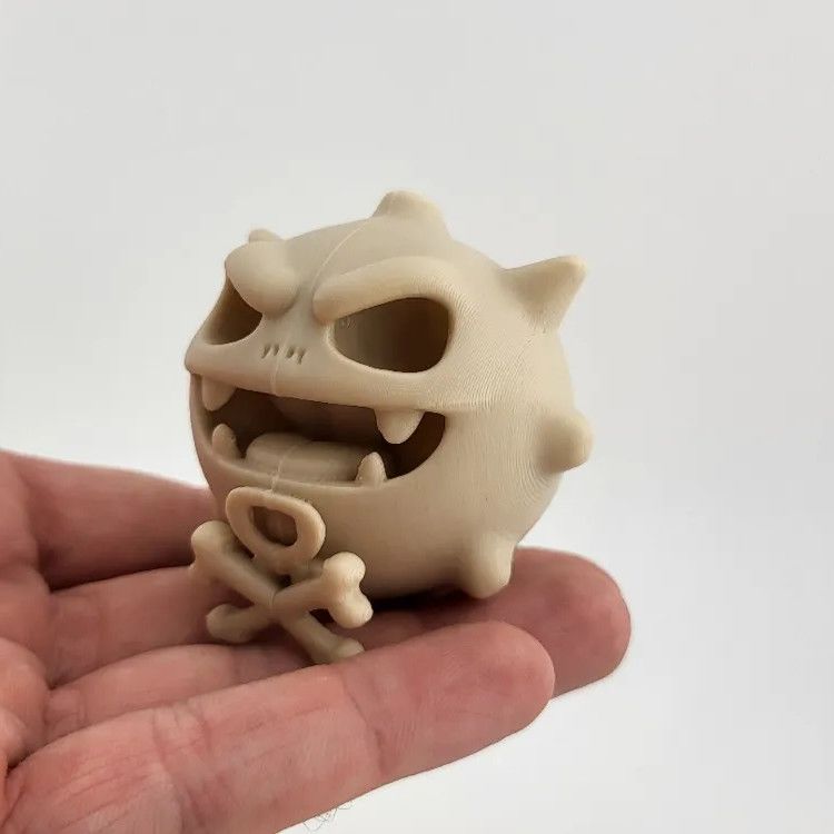 3D Printing Model Free - نموذج مجسم لعظام بوكيمون مطبوع ثلاثي
