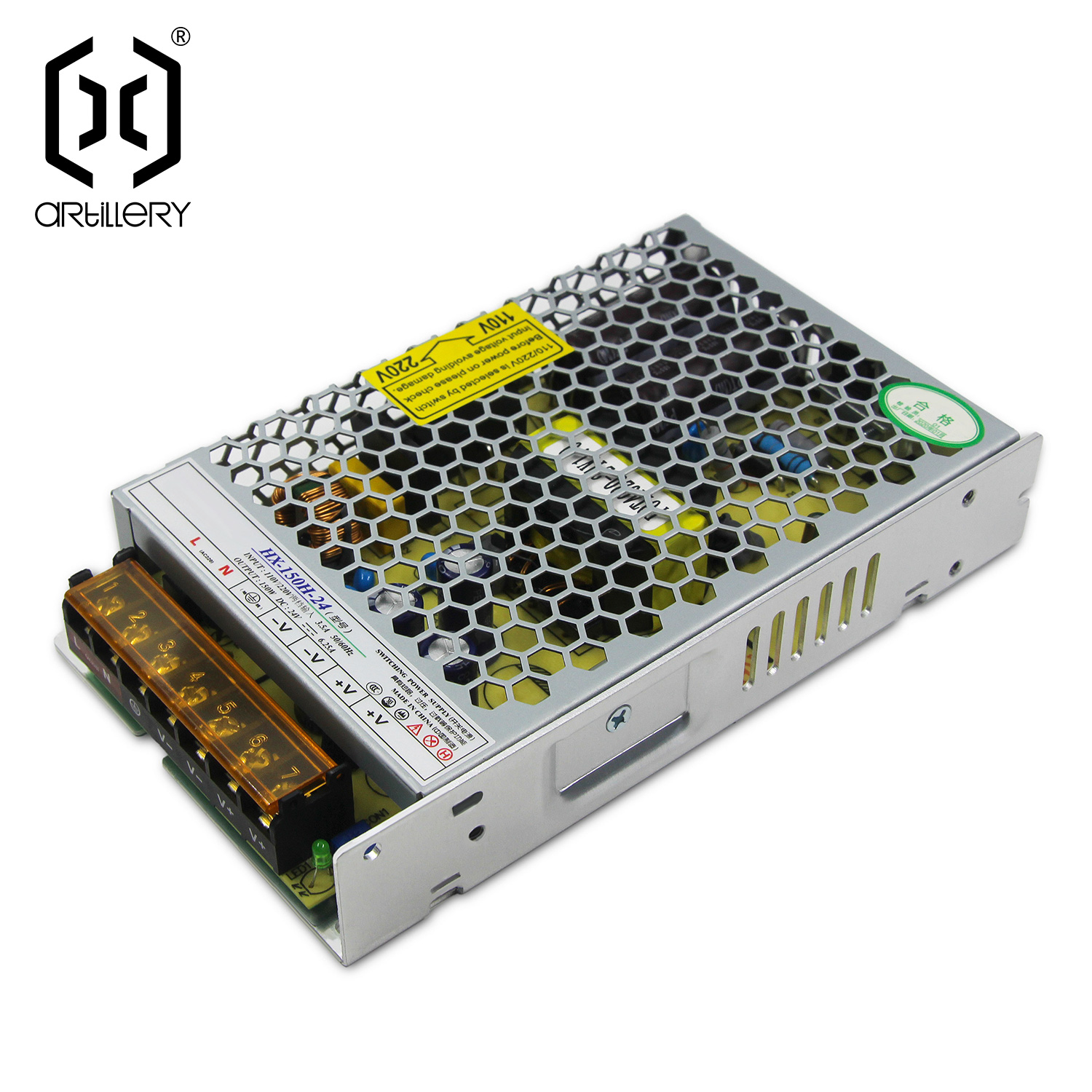 3D Printer Power Supply - تحويل محول التيار الكهربائي للطابعة المدفعية