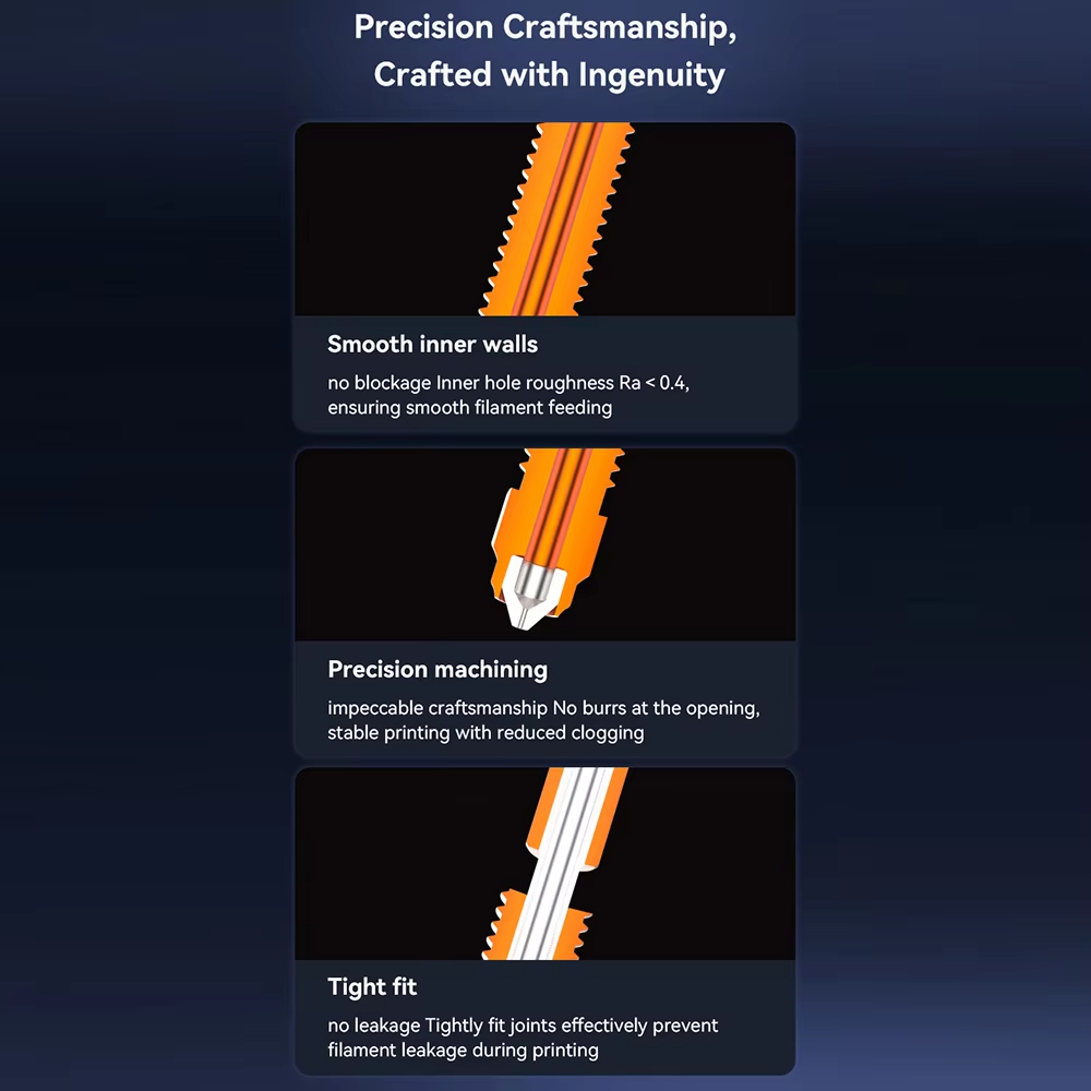 فوهة فولاذية صلبة على شكل وحيد - مراجعة Nozzle 0.4Mm Hardened وسعره