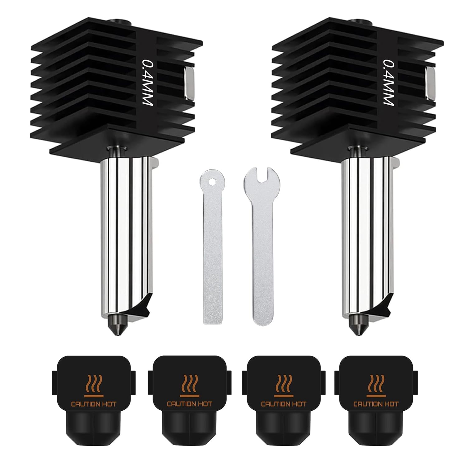 مجموعة من 4 قطع لرأس الطباعة A - مراجعة Nozzle 0.4Mm Hardened وسعره