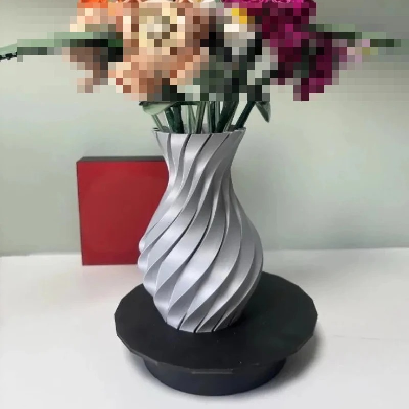 قطعة واحدة من مزهرية لتنسيق با - مراجعة 3D Printing Lego وسعره