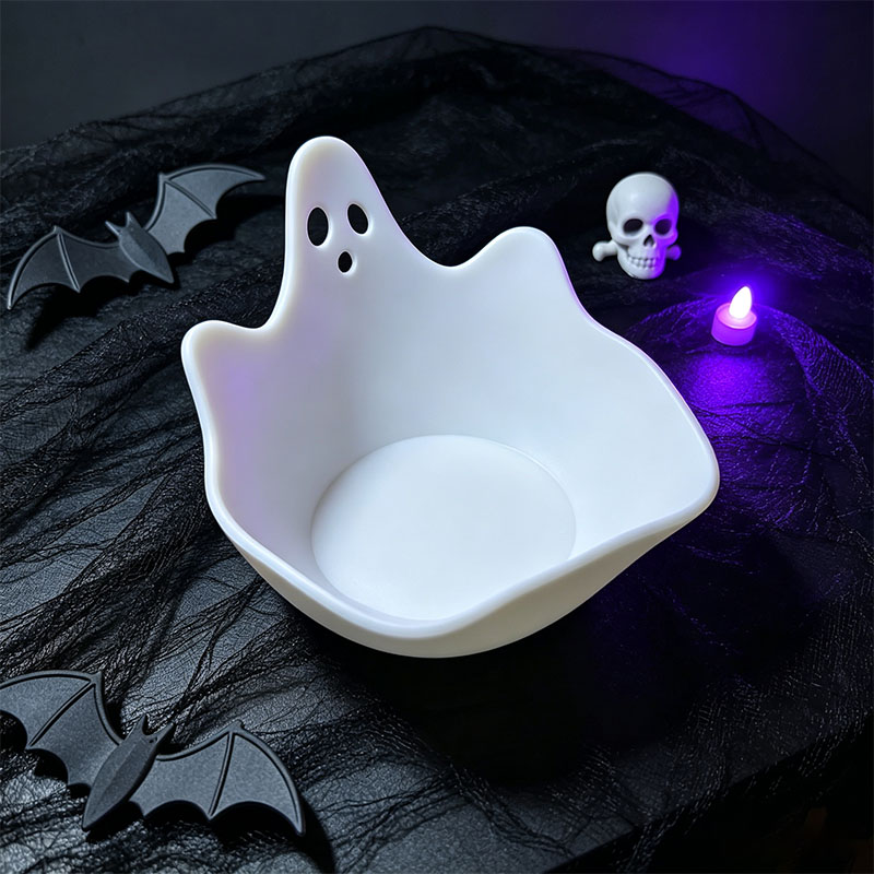 صينية تخزين الحلوى على شكل شبح - مراجعة 3D Printing Ghosting وسعره