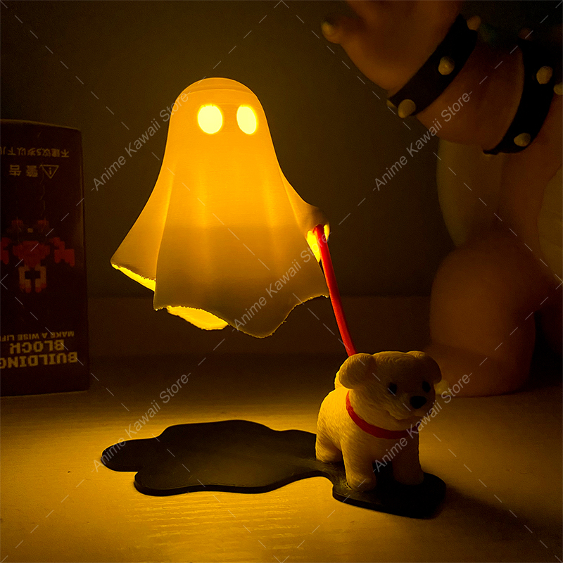 تمثال شبح ثلاثي الأبعاد مع كلب - مراجعة 3D Printing Ghosting وسعره