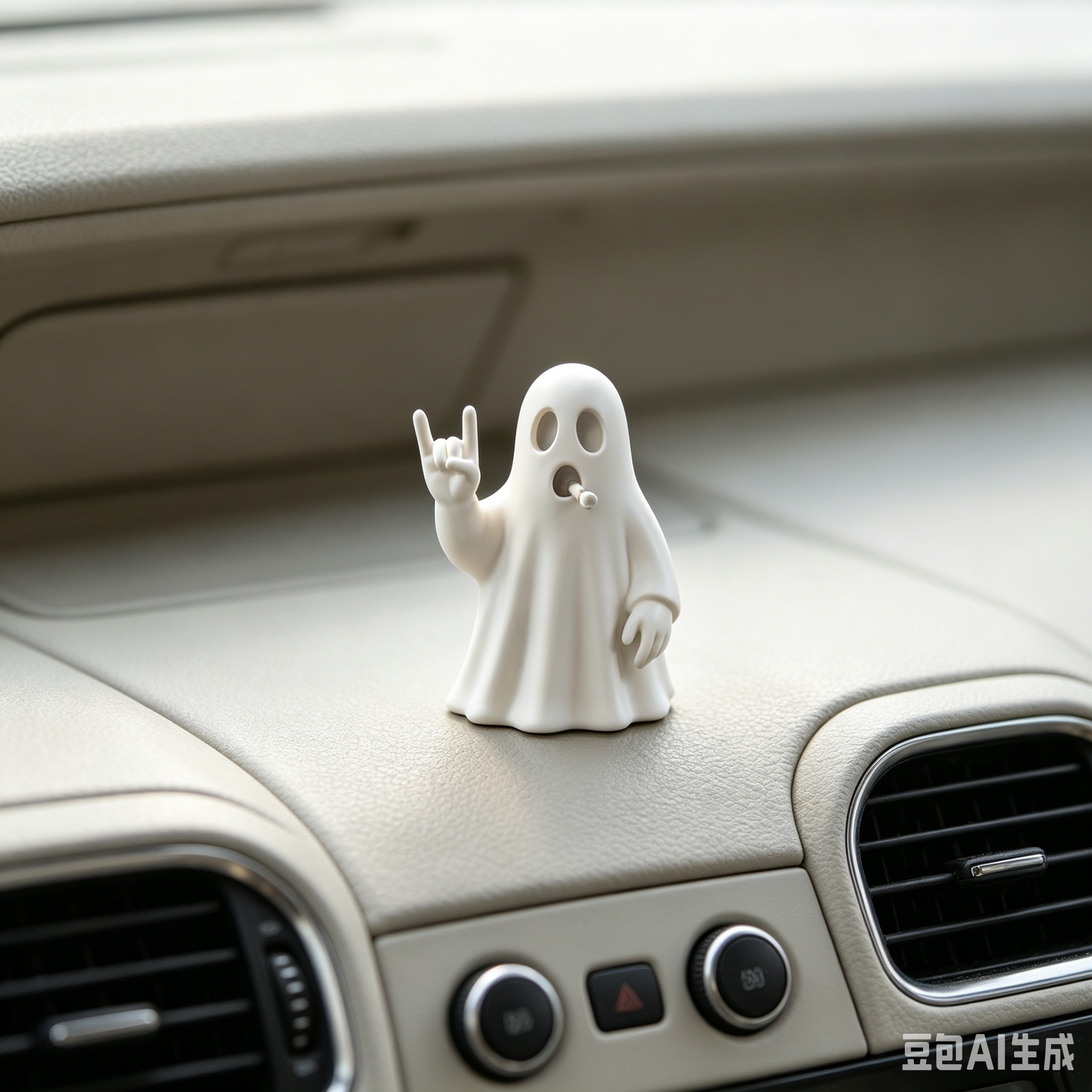 تمثال شبح صخري أبيض مطبوع ثلاث - مراجعة 3D Printing Ghosting وسعره