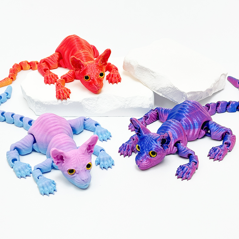 قطة أبو الهول مطبوعة ثلاثية ال - مراجعة 3D Printing Household Items وسعره
