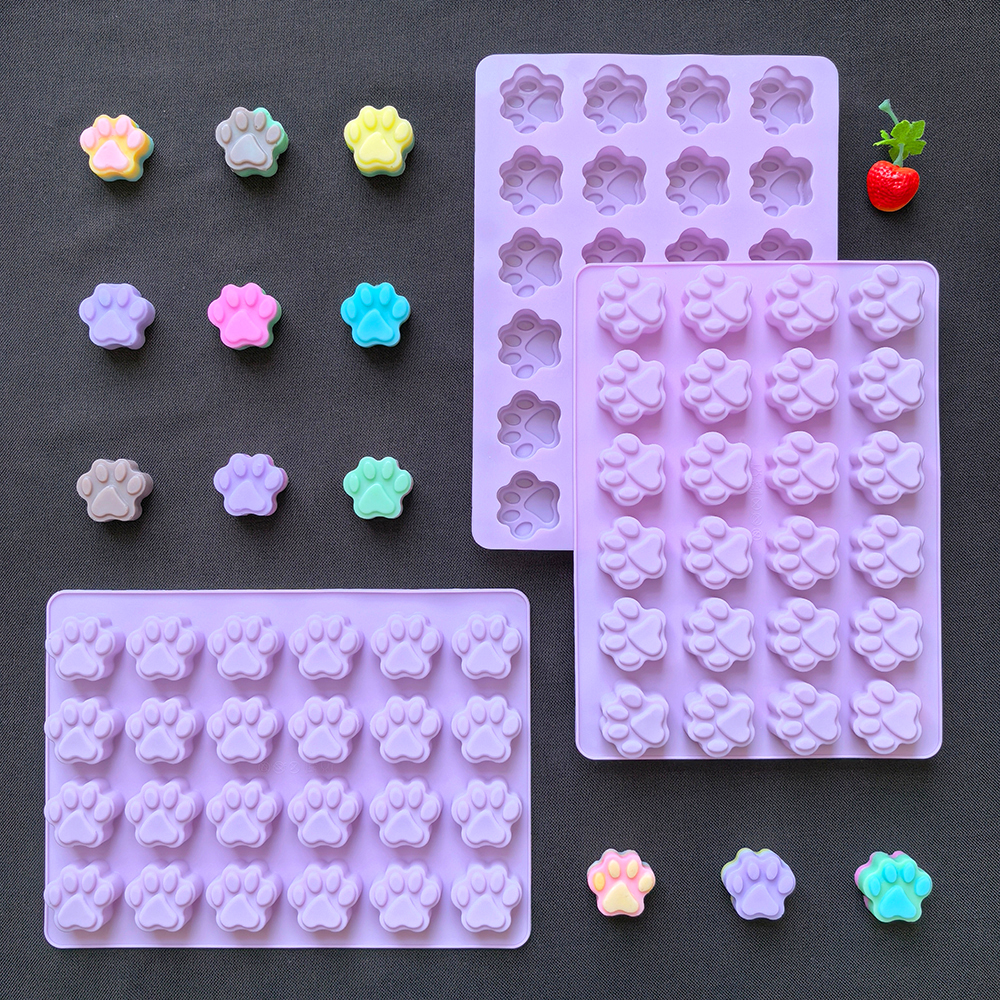 1 قطعة 24 حفرة القط باو على شك - مراجعة 3D Printing Model Free وسعره