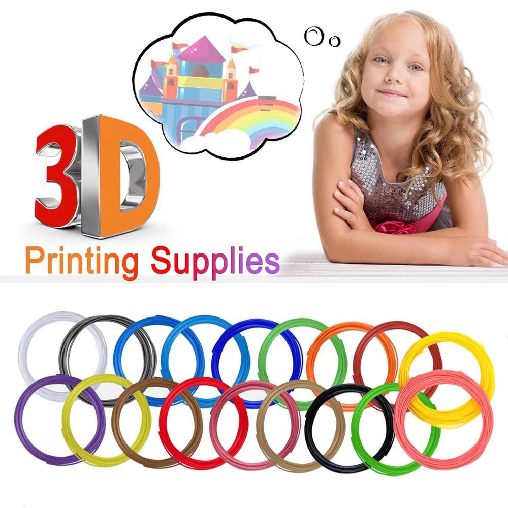 لون عشوائي 10/20/30 ألوان PLA/ - مراجعة 3D Printing Pen For Adults وسعره