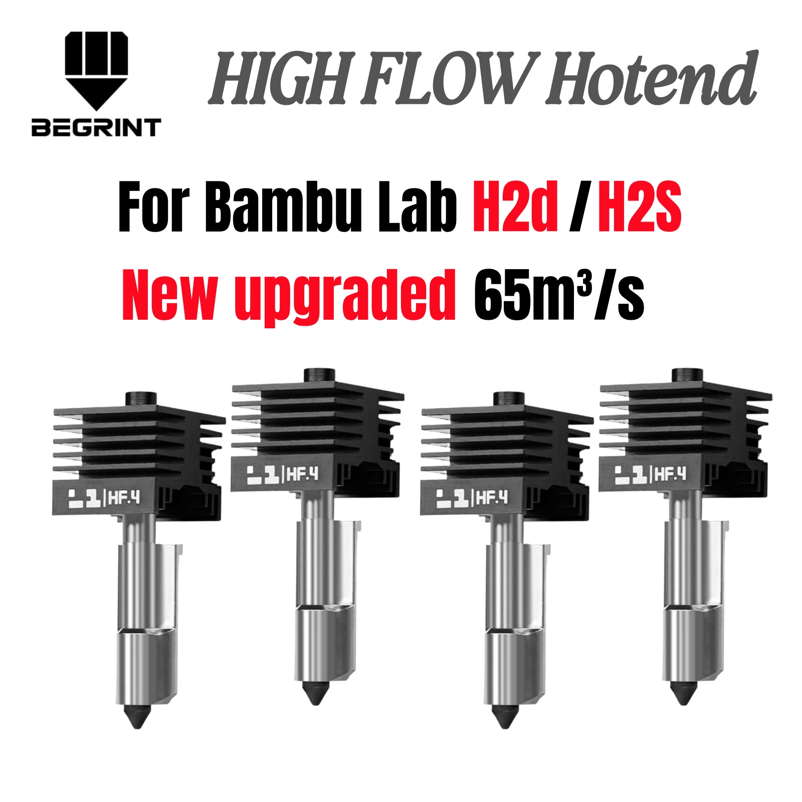 ل Bambu Lab H2S H2D تدفق عالي  - مراجعة Nozzle 0.4Mm Hardened وسعره