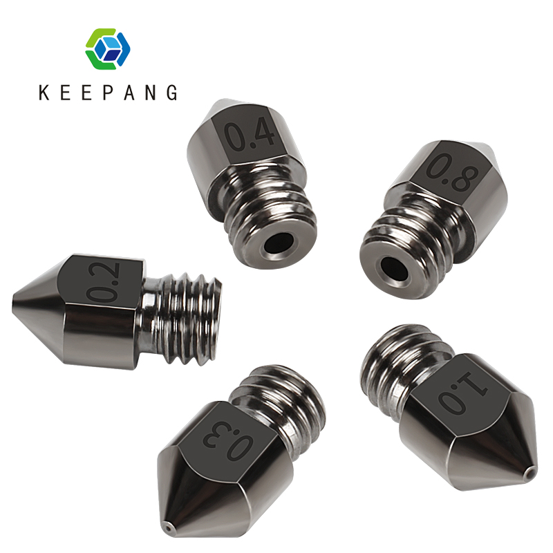 1/2/3 قطعة فوهة الصلب المقسى 0 - مراجعة Nozzle 0.4Mm Hardened وسعره