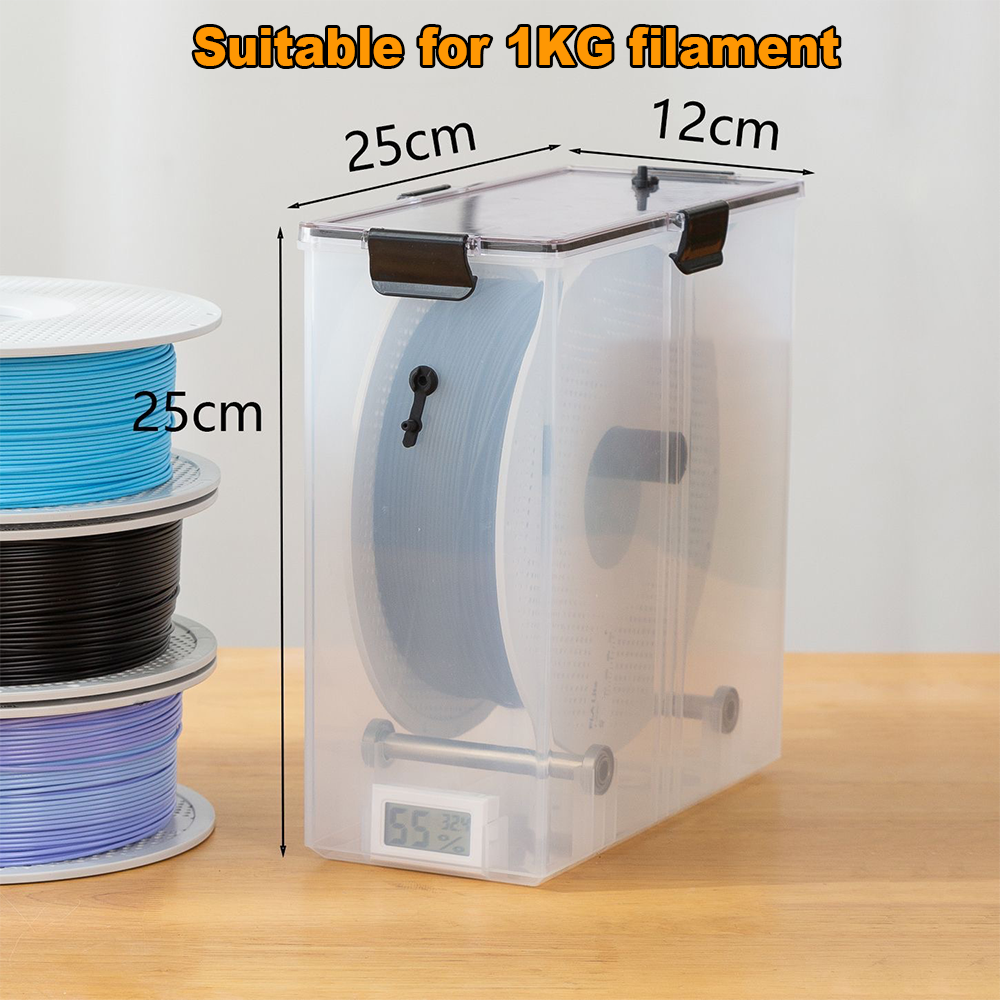 صندوق تخزين خيط الطباعة ثلاثية - مراجعة Petg Filament وسعره
