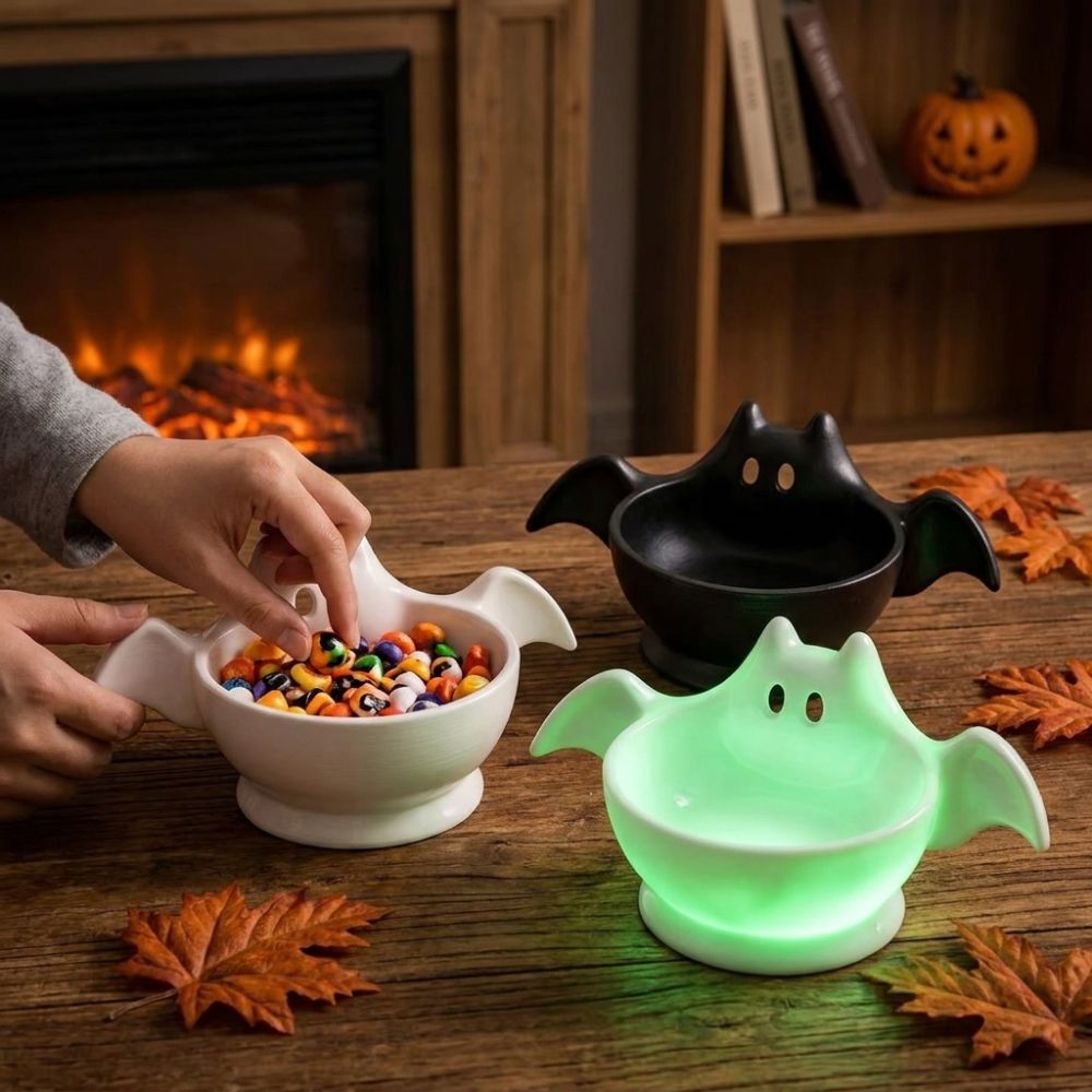 وعاء تخزين على شكل خفاش للهالو - مراجعة 3D Printing Ghosting وسعره