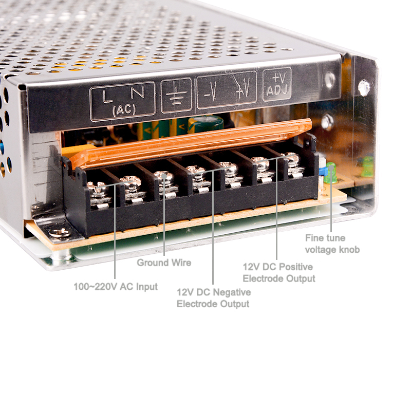 تحويل التيار الكهربائي التيار  - مراجعة 3D Printer Power Supply وسعره