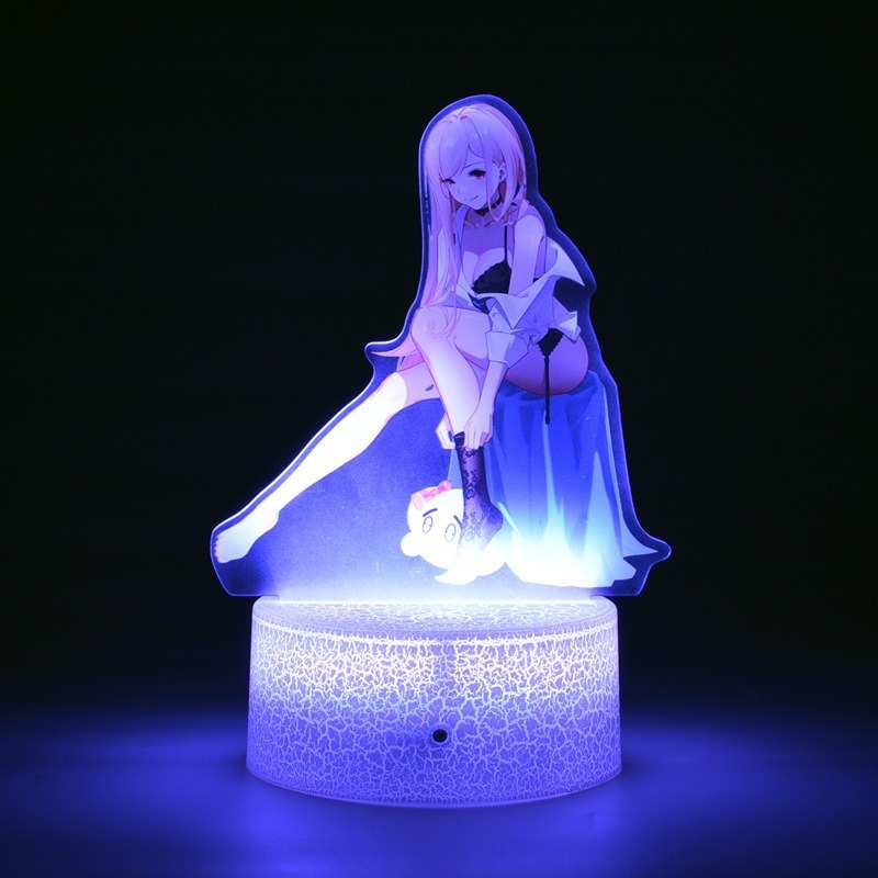 مصباح ليلي ثلاثي الأبعاد ملون  - مراجعة 3D Printing Model Free وسعره