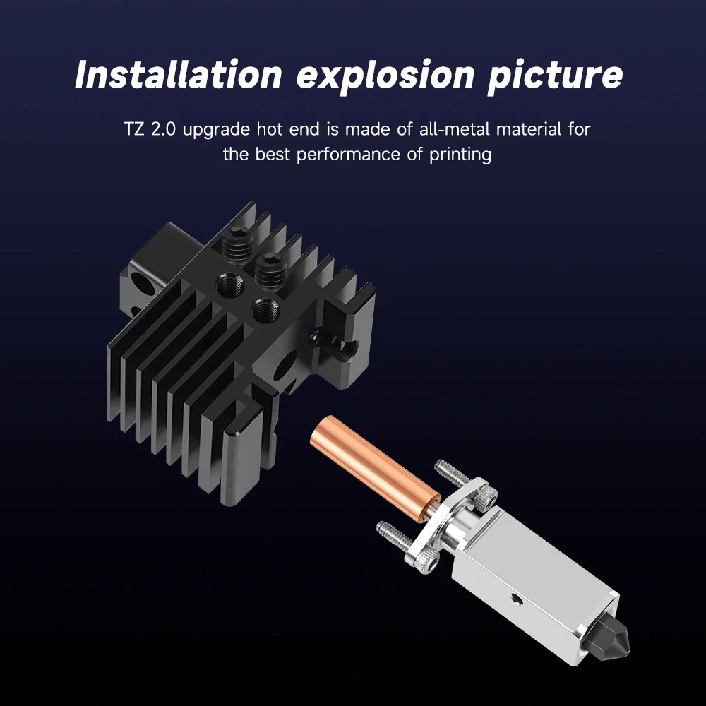 ل Bambu Lab X1C P1P P1S رأس ال - مراجعة Nozzle 0.4Mm Hardened وسعره