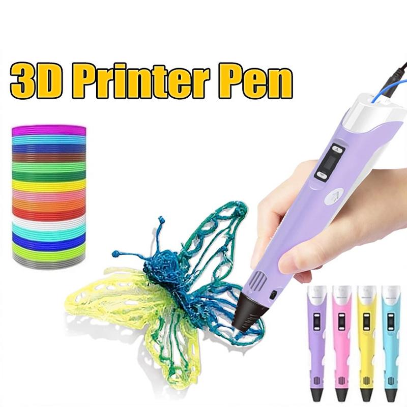 قلم طباعة ثلاثي الأبعاد ذكي لص - مراجعة 3D Printing Pen For Adults وسعره