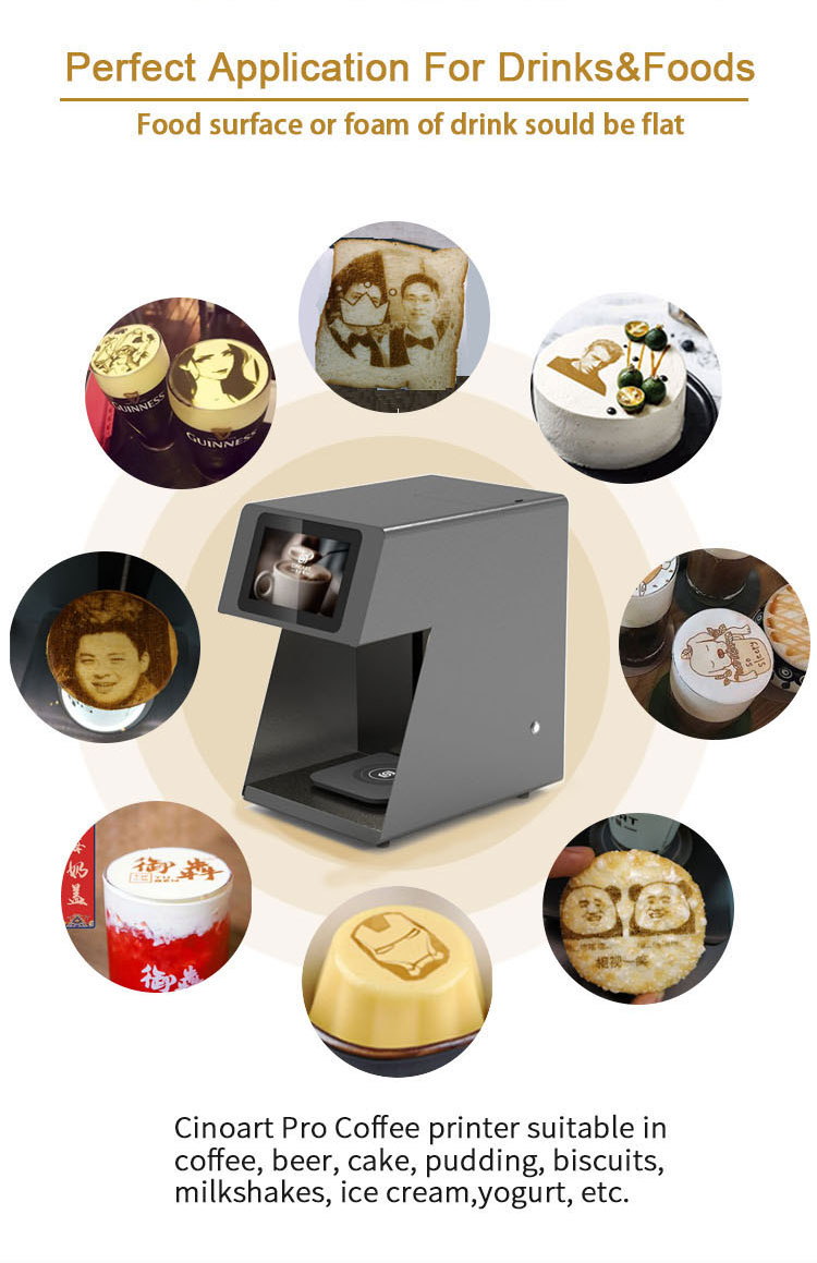 ماكينة طباعة القهوة الفنية ثلا - مراجعة 3D Printing In Food وسعره