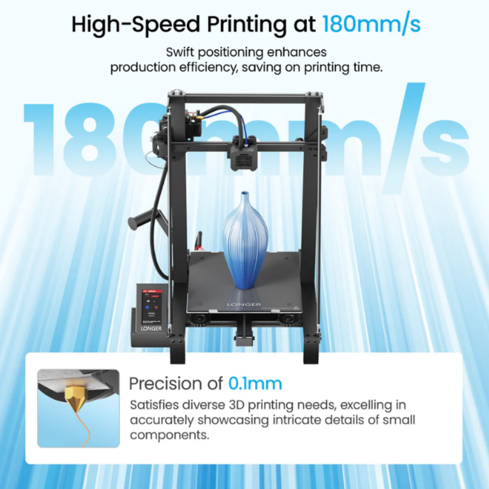 طابعة ثلاثية الأبعاد LONGER LK - مراجعة 3D Printing Design Software وسعره