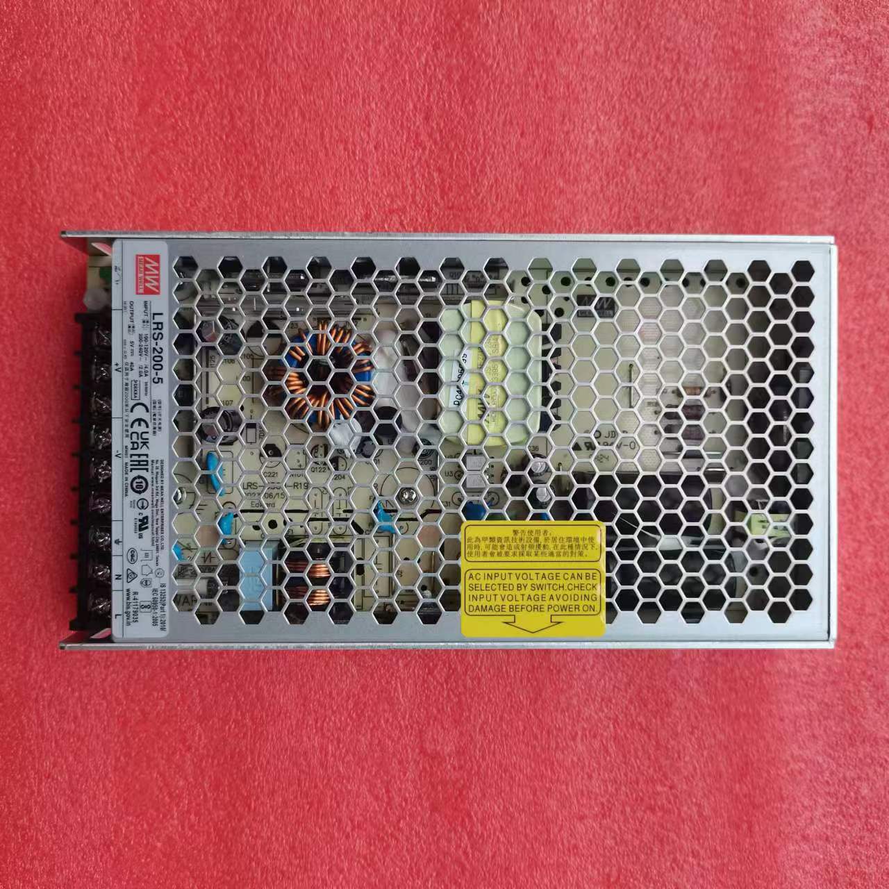 محول طاقة MEAN WELL LRS-200 أص - مراجعة 3D Printer Power Supply وسعره