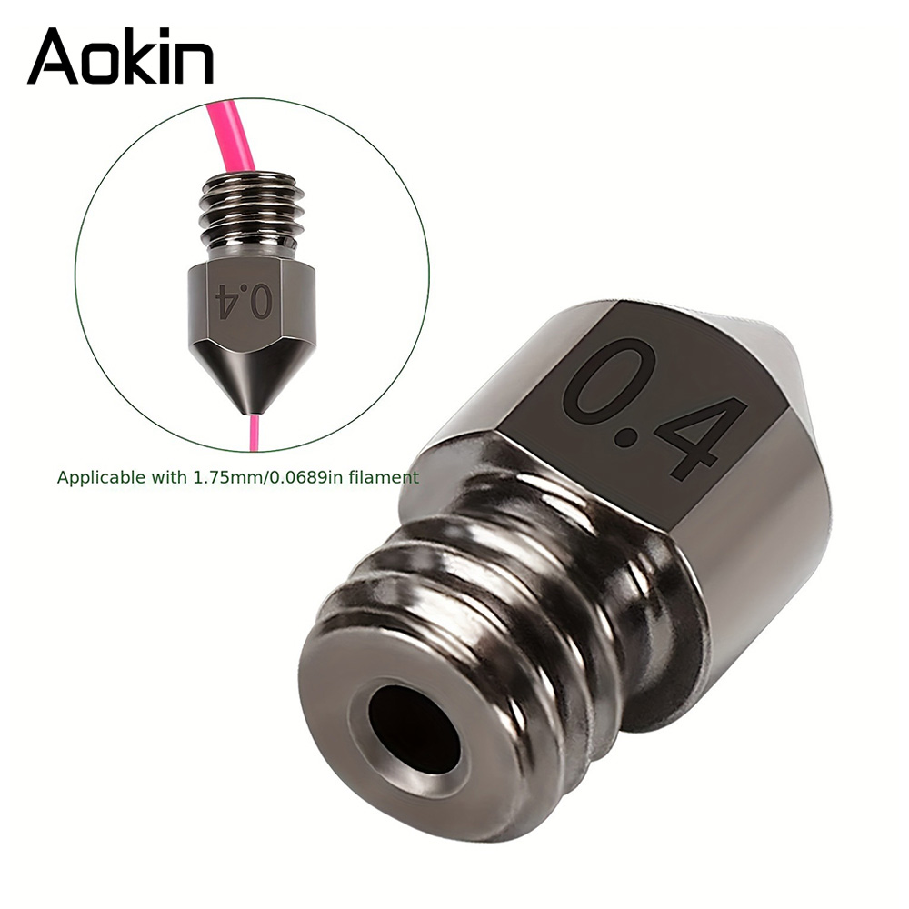 1/5/10 قطعة MK8 فوهة ترقية هار - مراجعة Nozzle 0.4Mm Hardened وسعره