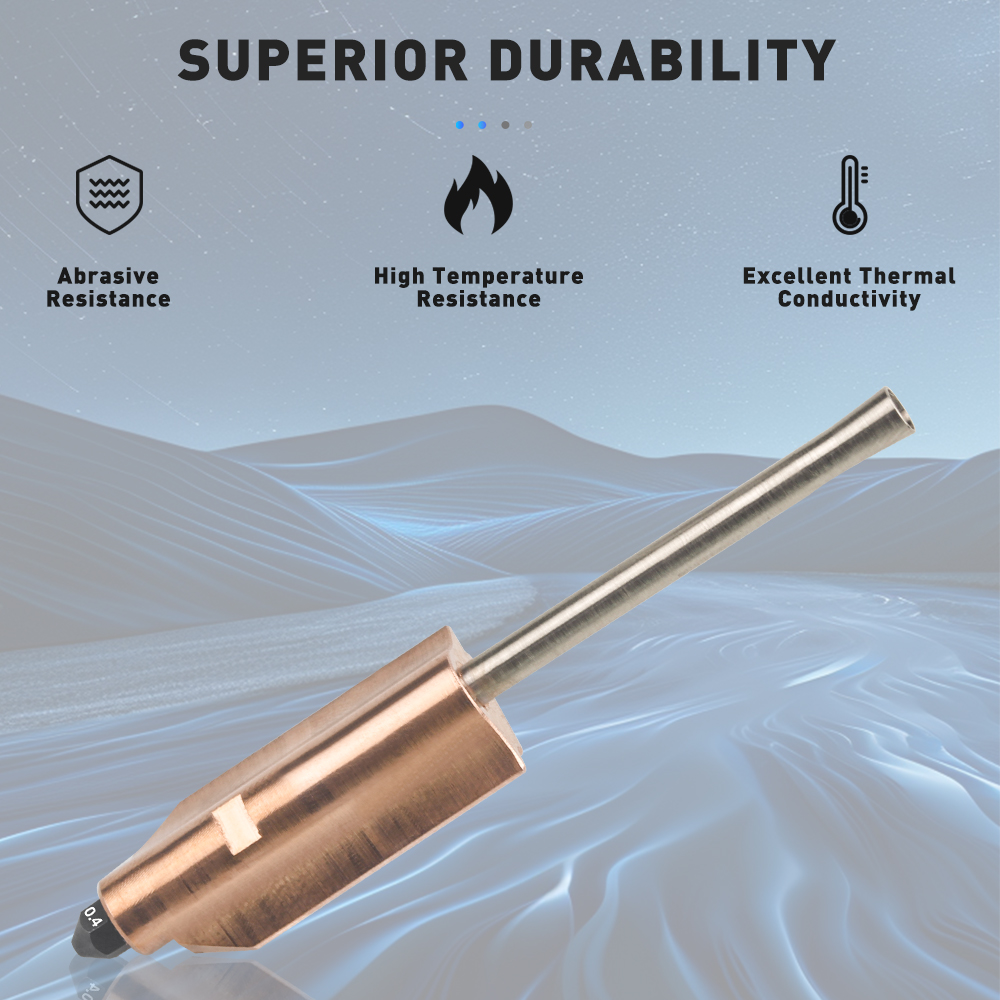 ل Flashforge AD5X ثنائية المعد - مراجعة Nozzle 0.4Mm Hardened وسعره
