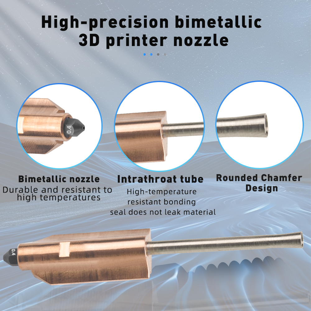 ل Flashforge AD5X ثنائية المعد - مراجعة Nozzle 0.4Mm Hardened وسعره