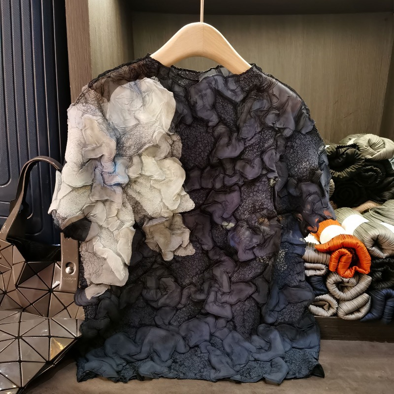 مياكي مطوي تي شيرت 2025 الصيف  - مراجعة 3D Printing On Fabric وسعره