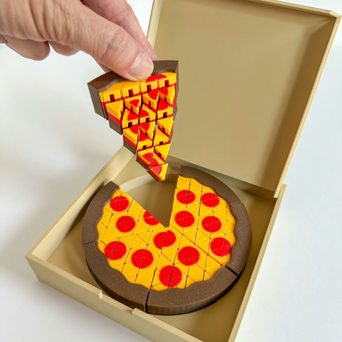 تمثال بيتزا مصغر مطبوع بتقنية  - مراجعة 3D Printing In Food وسعره