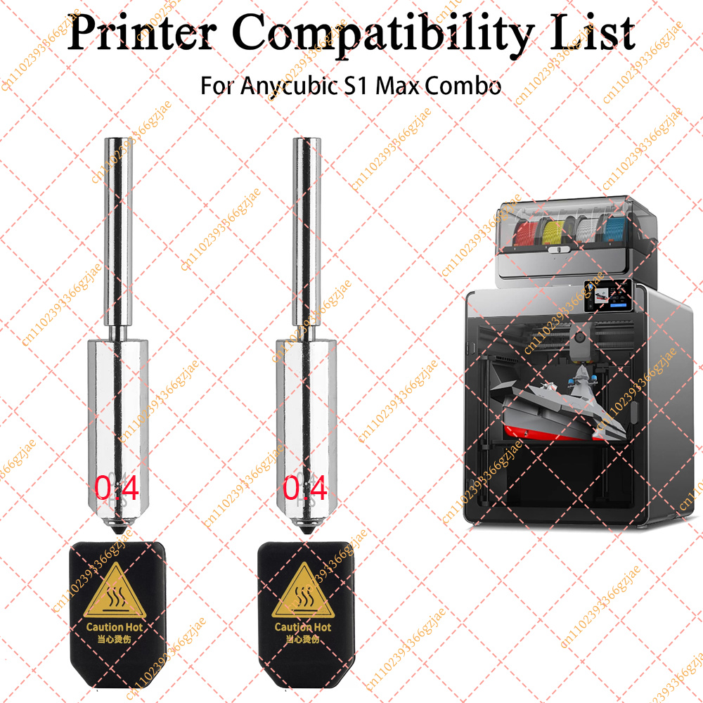 طقم فوهات من الفولاذ المقوى 0. - مراجعة Nozzle 0.4Mm Hardened وسعره