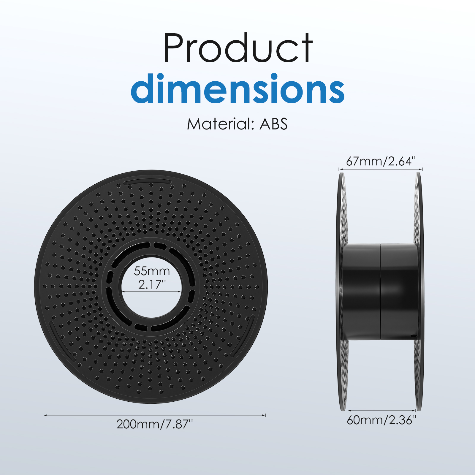 قطعتان من بكرات خيوط الطباعة ث - مراجعة Petg Filament وسعره