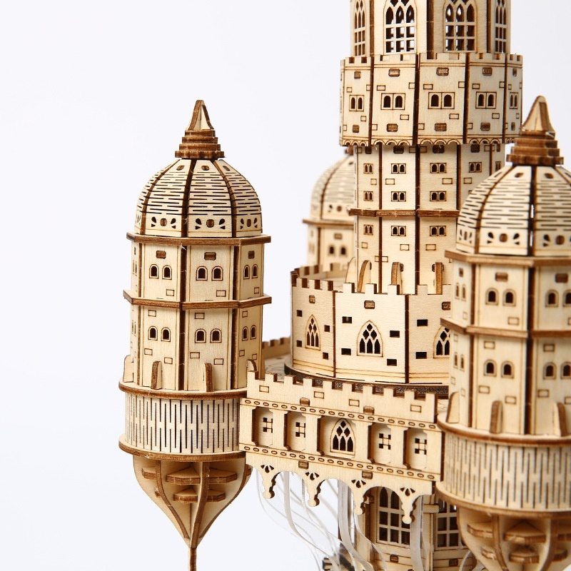 مدينة OUZEY العائمة في الغيوم  - مراجعة 3D Printing Lego وسعره