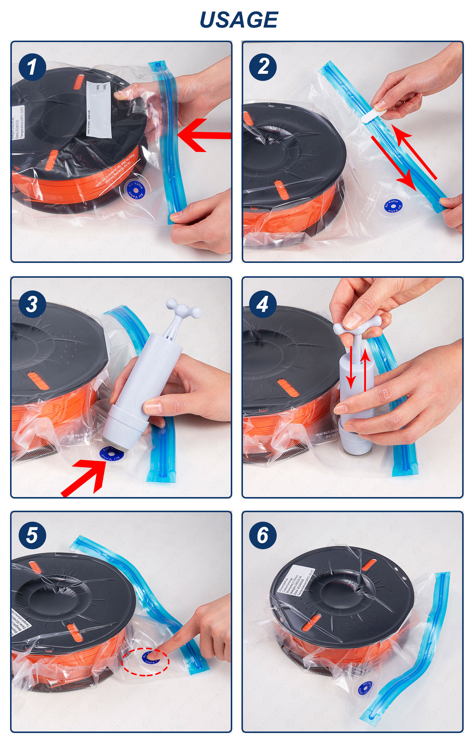 حقيبة مفرغة لمستهلكات الطابعة  - مراجعة Petg Filament وسعره