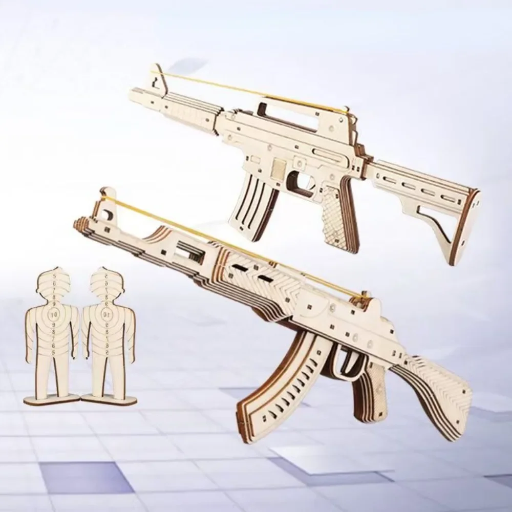 المطاط الفرقة بندقية 3D خشبية  - مراجعة 3D Printing Lego وسعره