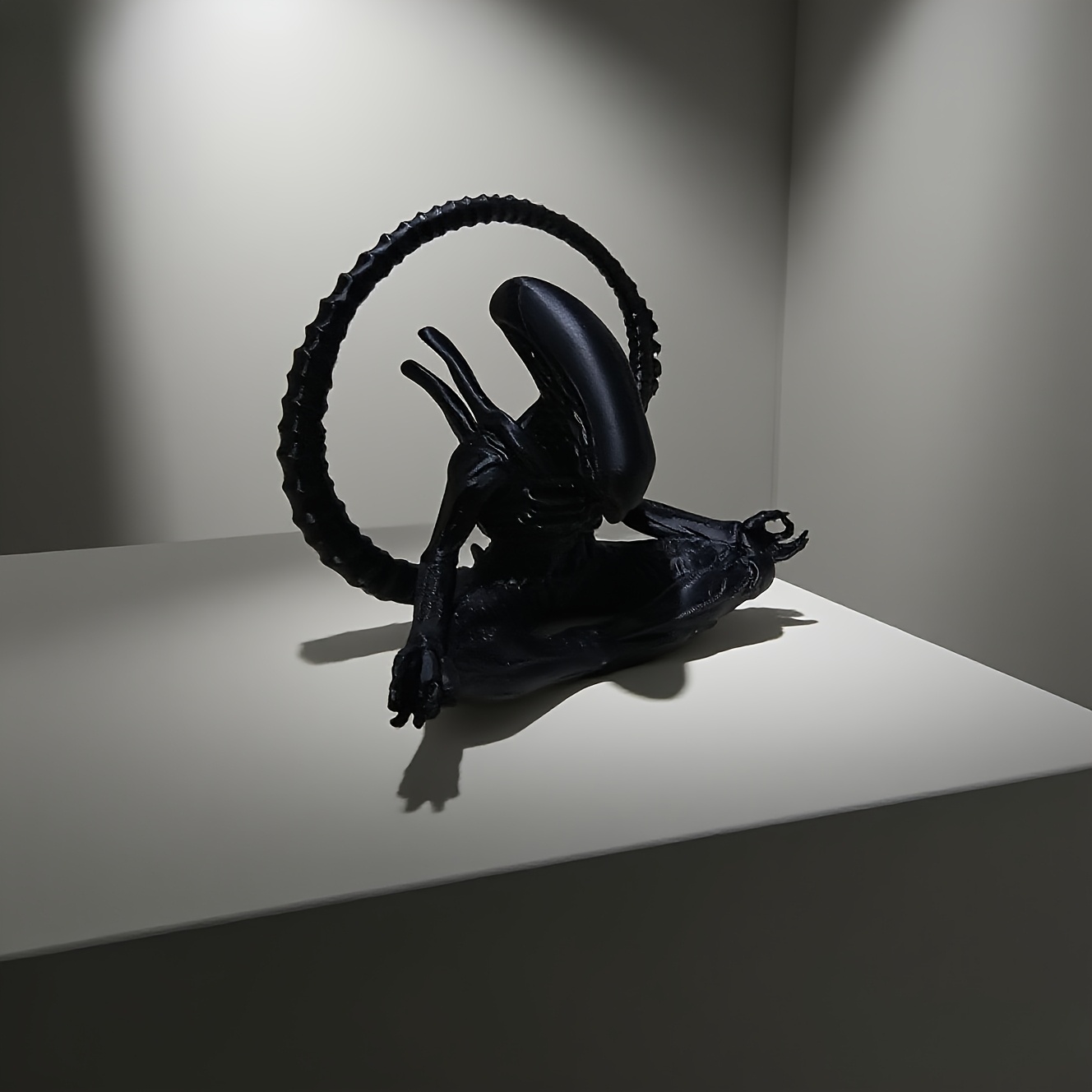 تمثال فضائي متأمل مطبوع بتقنية - مراجعة 3D Printing Household Items وسعره