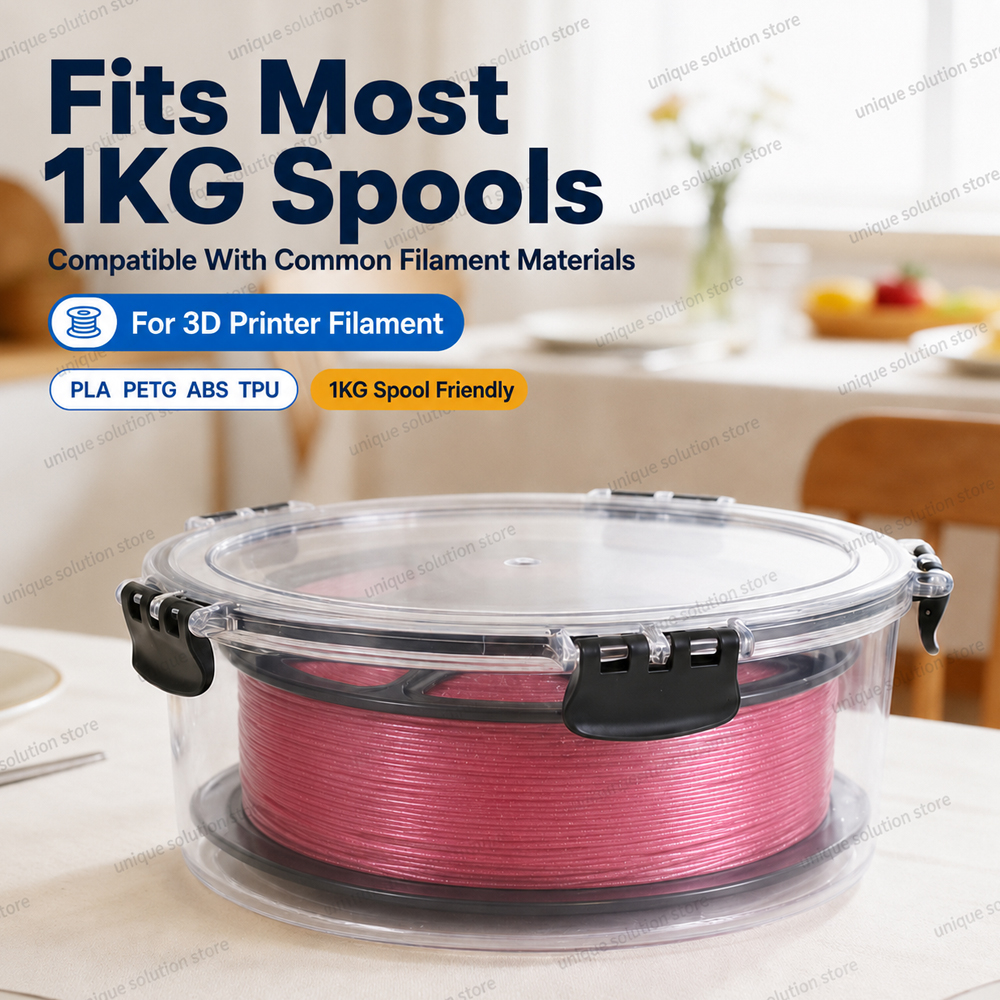 صندوق تخزين خيوط الطباعة ثلاثي - مراجعة Petg Filament وسعره