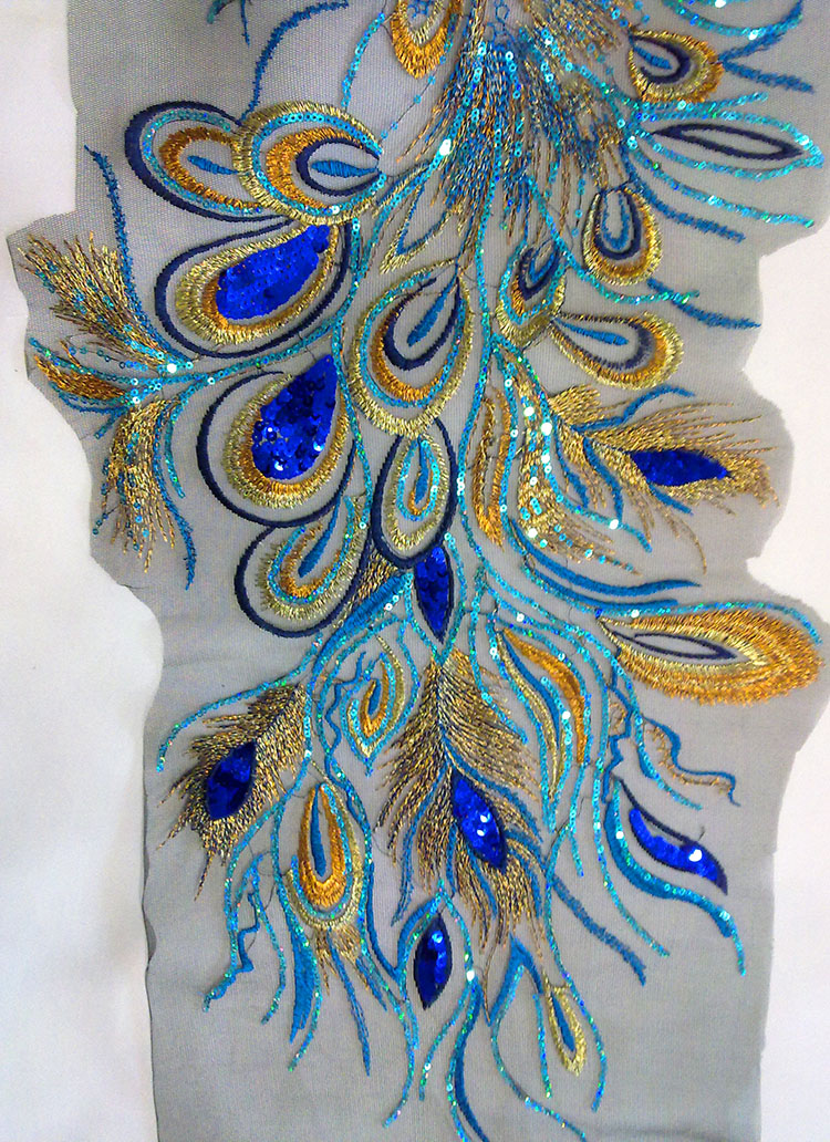 رقع تطريز قماشية بترتر وتطريز  - مراجعة 3D Printing On Fabric وسعره