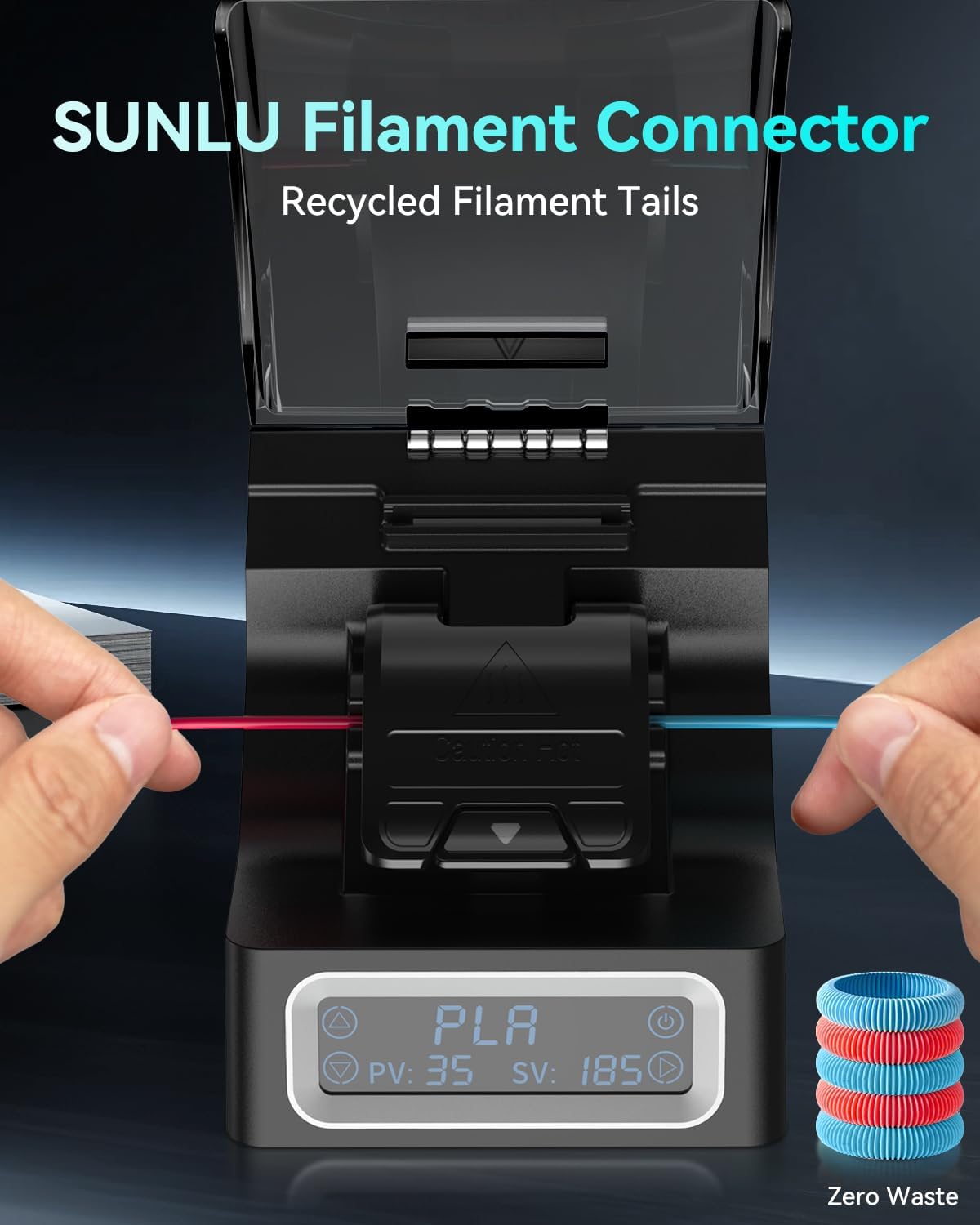 SUNLU FC01 موصل خيوط تسخين سري - مراجعة Petg Filament وسعره