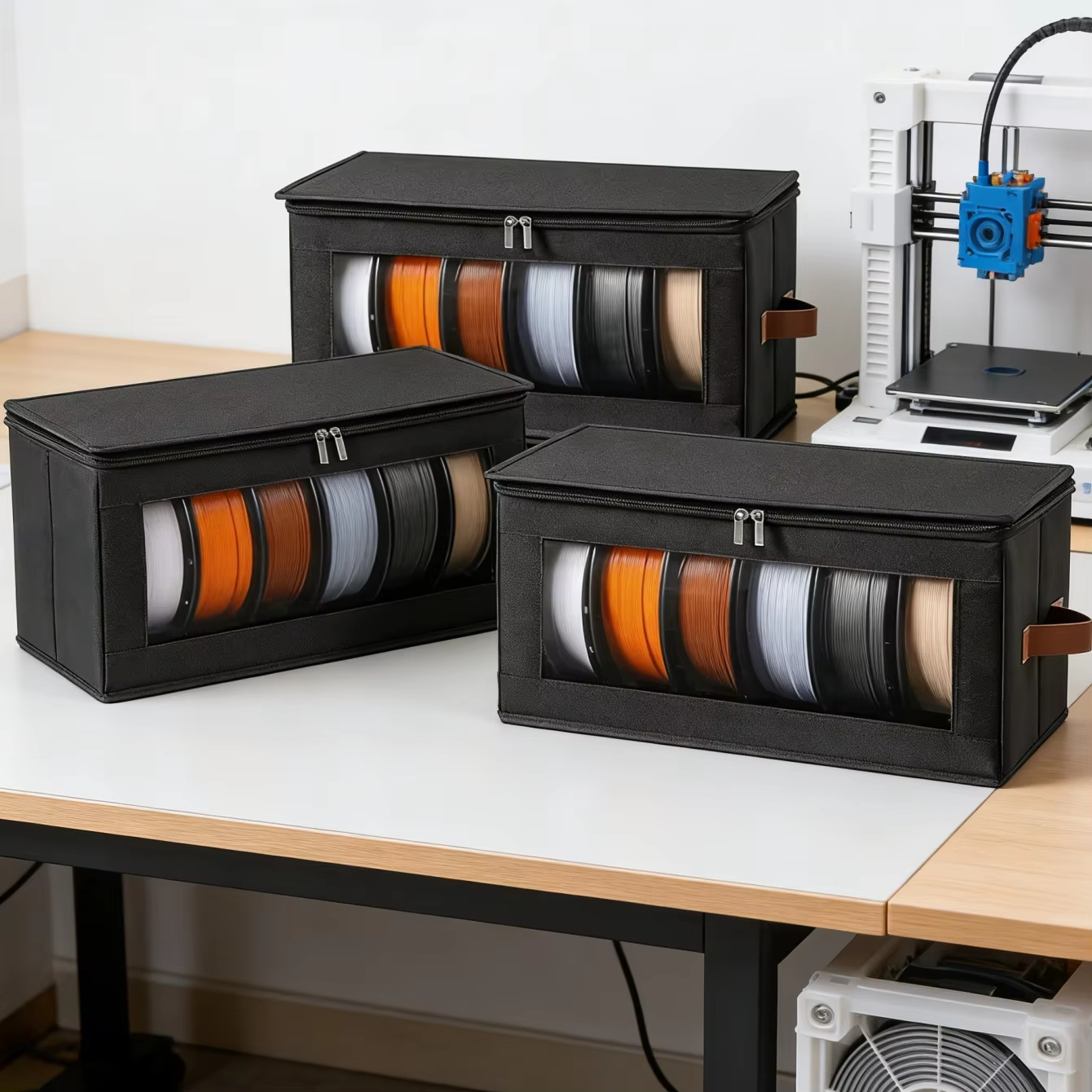 حقيبة تخزين خيوط الطباعة ثلاثي - مراجعة 3D Printing Website وسعره